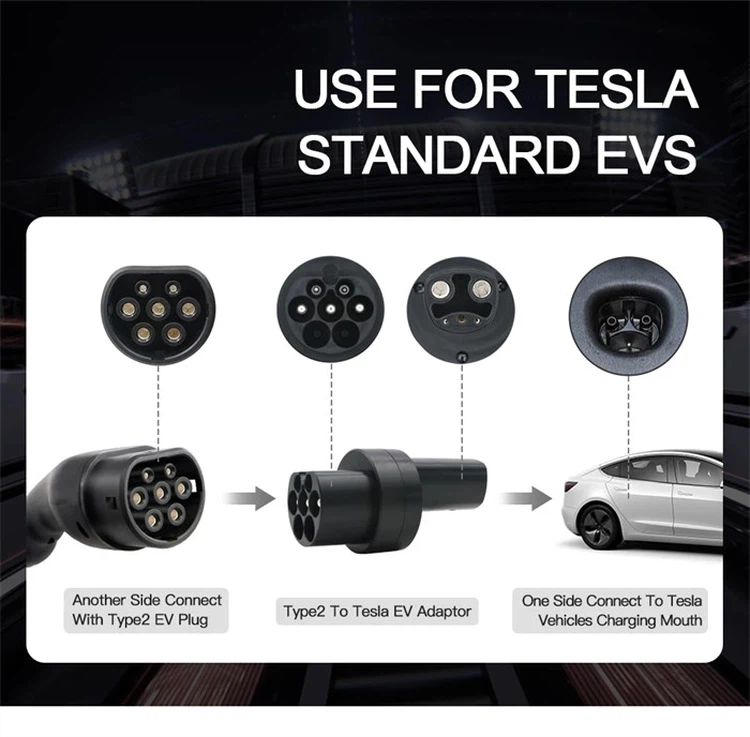 Type2 DC To Tesla EV Charging Adapter 5 Type2 DC To Tesla EV Charging Adapter 5